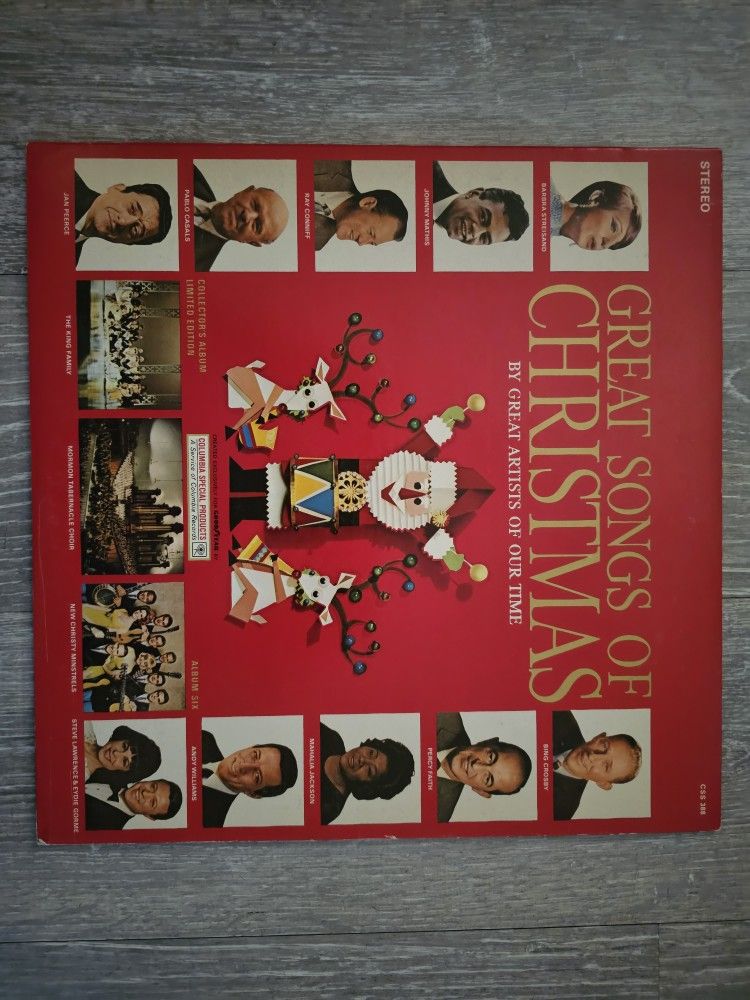 #Vintage  #Xmas Music #Record Album #Great Songs Of Christmas 