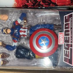Marvel Legends Infinite Series WW2 CAPTAIN AMERICA  ACTION FIGURE Factory Sealed Brand New