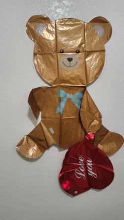 24 Inch Balloon Teddy Bear