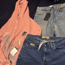 Crazy deal Empyre jorts Rhude jeans plus hoodie