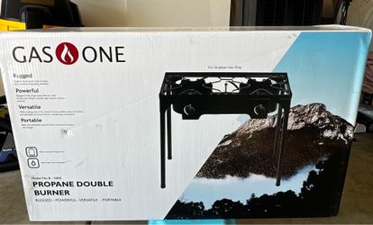 Brand new Portable double gas burner