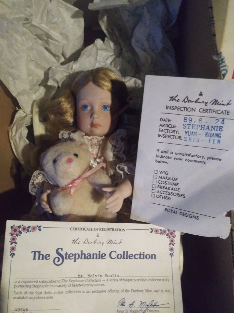 Stephanie PORCELAIN Doll
