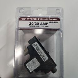 Pushmatic Replacement Breaker Twin 20 Amp