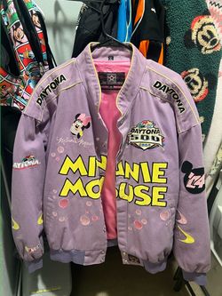 Vintage Minnie Mouse Daytona 500 JH Design Racing Jacket
