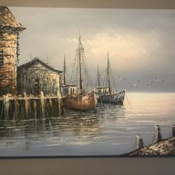 Seaside Painting 