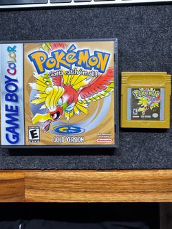 Authentic: Pokémon Gold Version - Game Boy Color