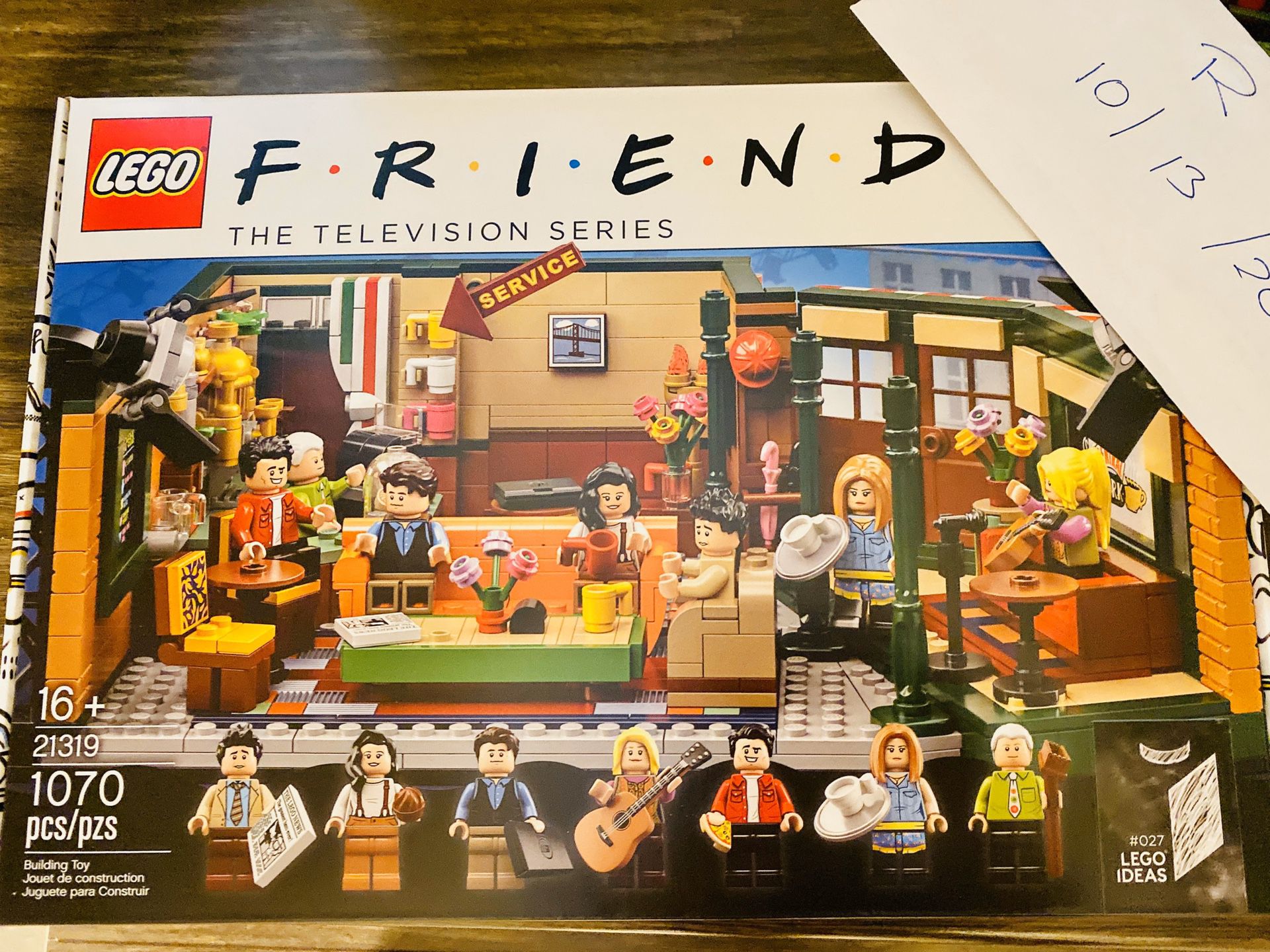 Lego 21319 Central Perk Friends New Never Opened