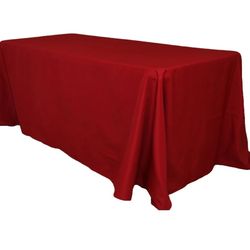 Dark Red Table Cover