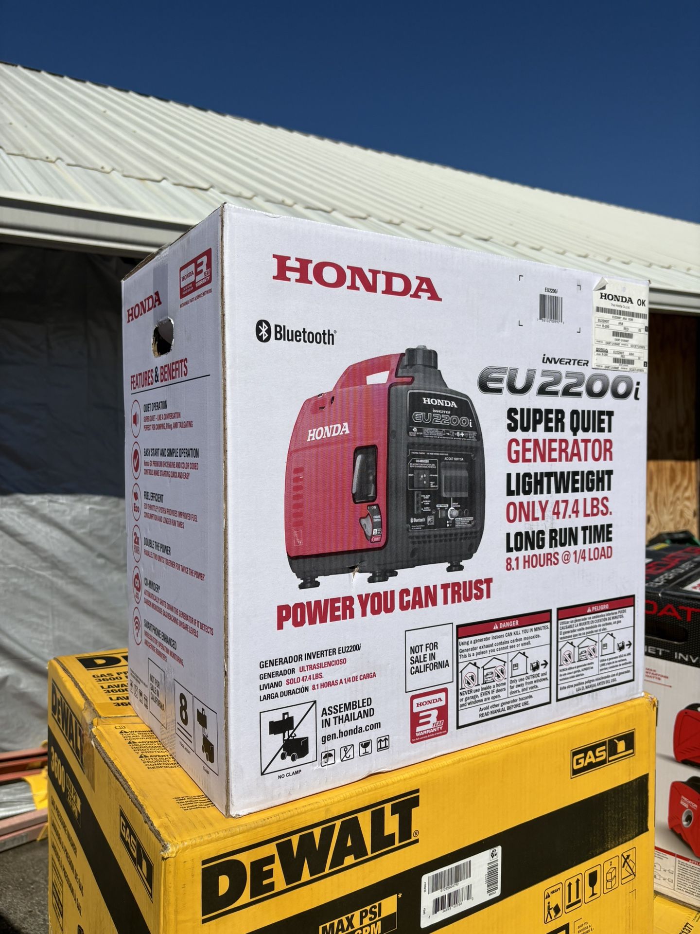 Generators Honda , Predator All Brand New In Box Súper Quite Inverters ‼️