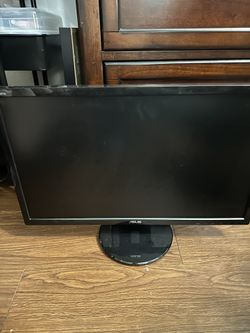 ASUS Monitor with cables  22” X 13”