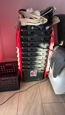 Sterlite storage boxes. $15 each!!