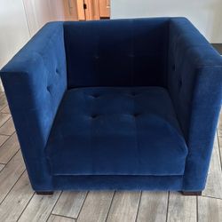 Blue Accent Chair