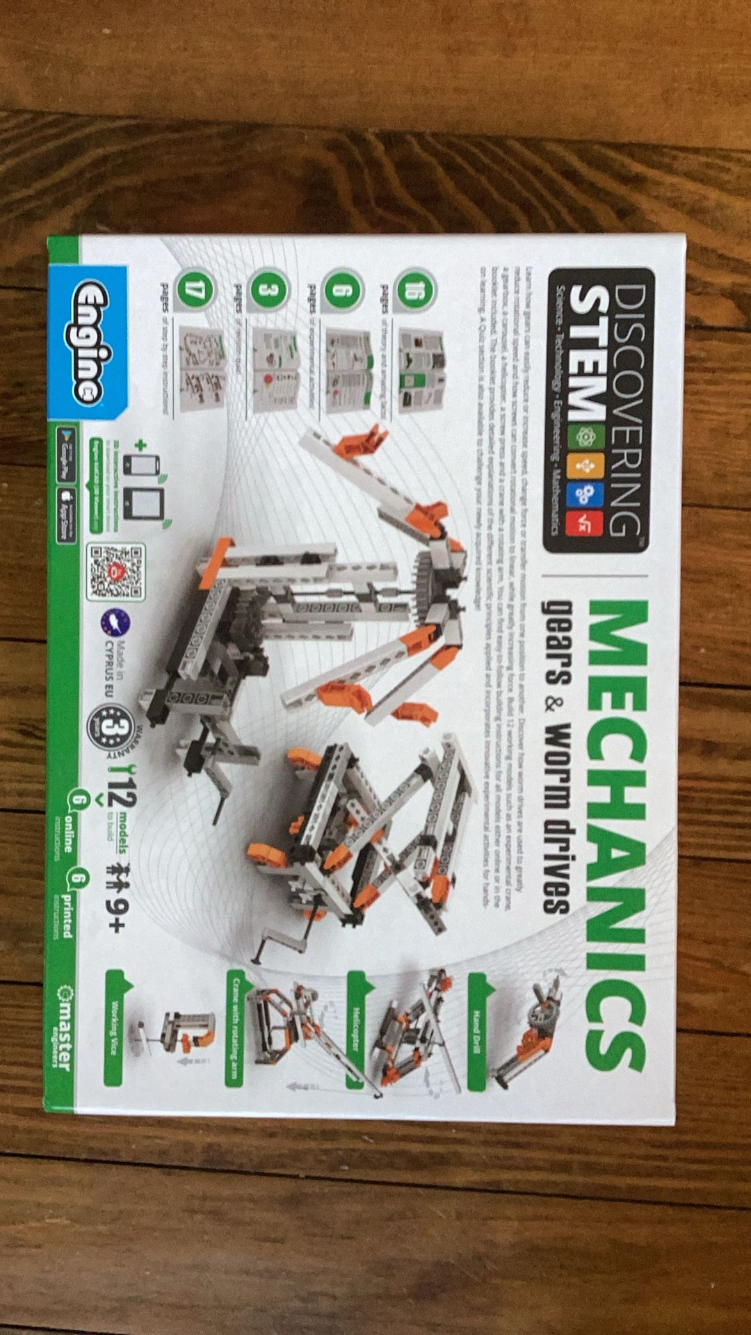 Engino  Stem Mechanics- Gears And Worms For Kids 9+
