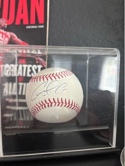 Carlos Correa Autographed Baseball