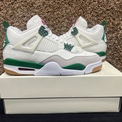Nike Air Jordan 4 Retro Pine Green Men’s Size 11 New 