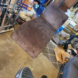 brown couch chaise