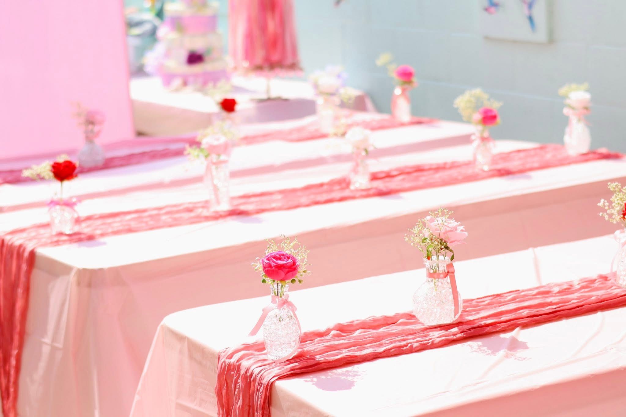 Pink Cheesecloth 12