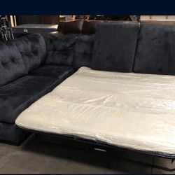 L Shaped Sectional Sleeper Financing Available By ASHLEY 
