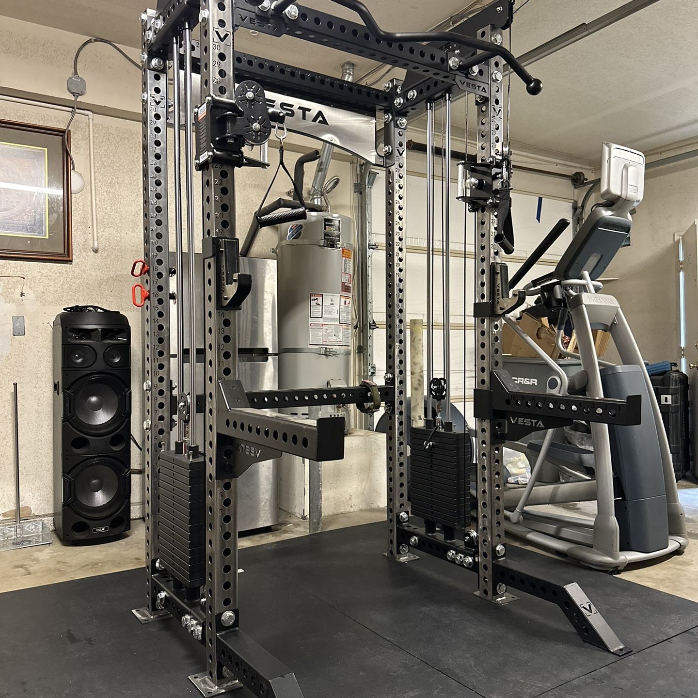 Vesta Fitness PRO SERIES Ultimate Half Rack Functional Trainer/Gym Equipment/ Home Gym/ Fitness/ FREE DELIVERY 🚚 