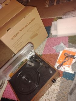 Wireless Turntable Player