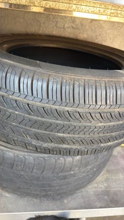 Tires and oem mustang rims