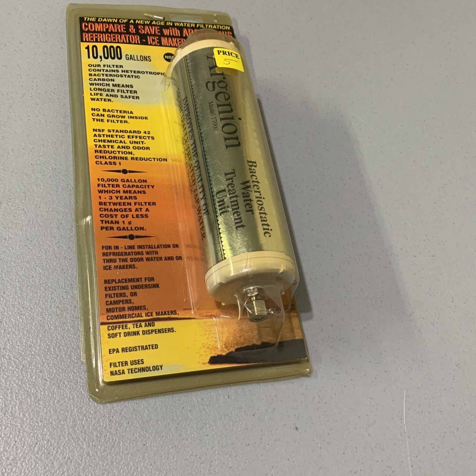 Argenion Refrigerator Water Filter