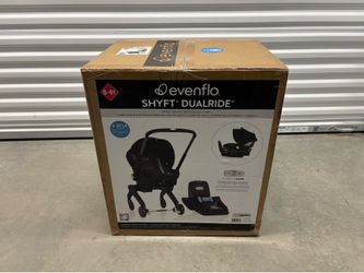 Evenflo Shyft DualRide Infant Car Seat and Stroller Combo, Beaufort