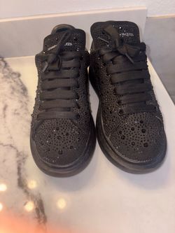 Alexander McQueen Crystal Oversized Sneakers
