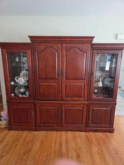 Ethan Allen entertainment  center