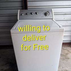 Whirlpool heavy duty Washer Super capacity Plus