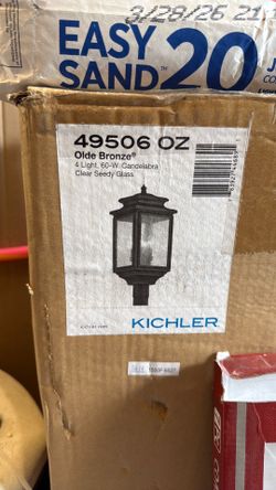 Outside lamp and stand
