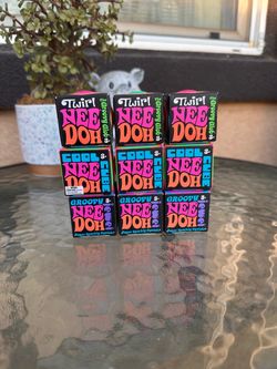 Teenie NeeDohs 💫 Groovy Glob 🟢 Groovy Jewel 💎 Cool Cube 🟧