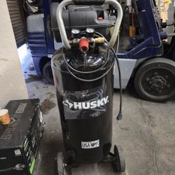 Husky 20 Gal. 200 PSI Oil Free Portable Vertical Electric Air Compressor