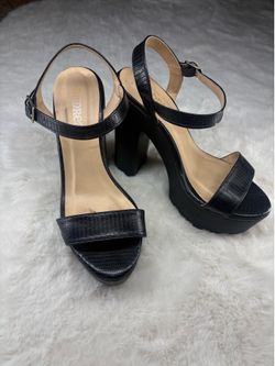 Andrea Black Heels