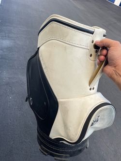 VESSEL Den Caddy Cooler Black/White  golf bag