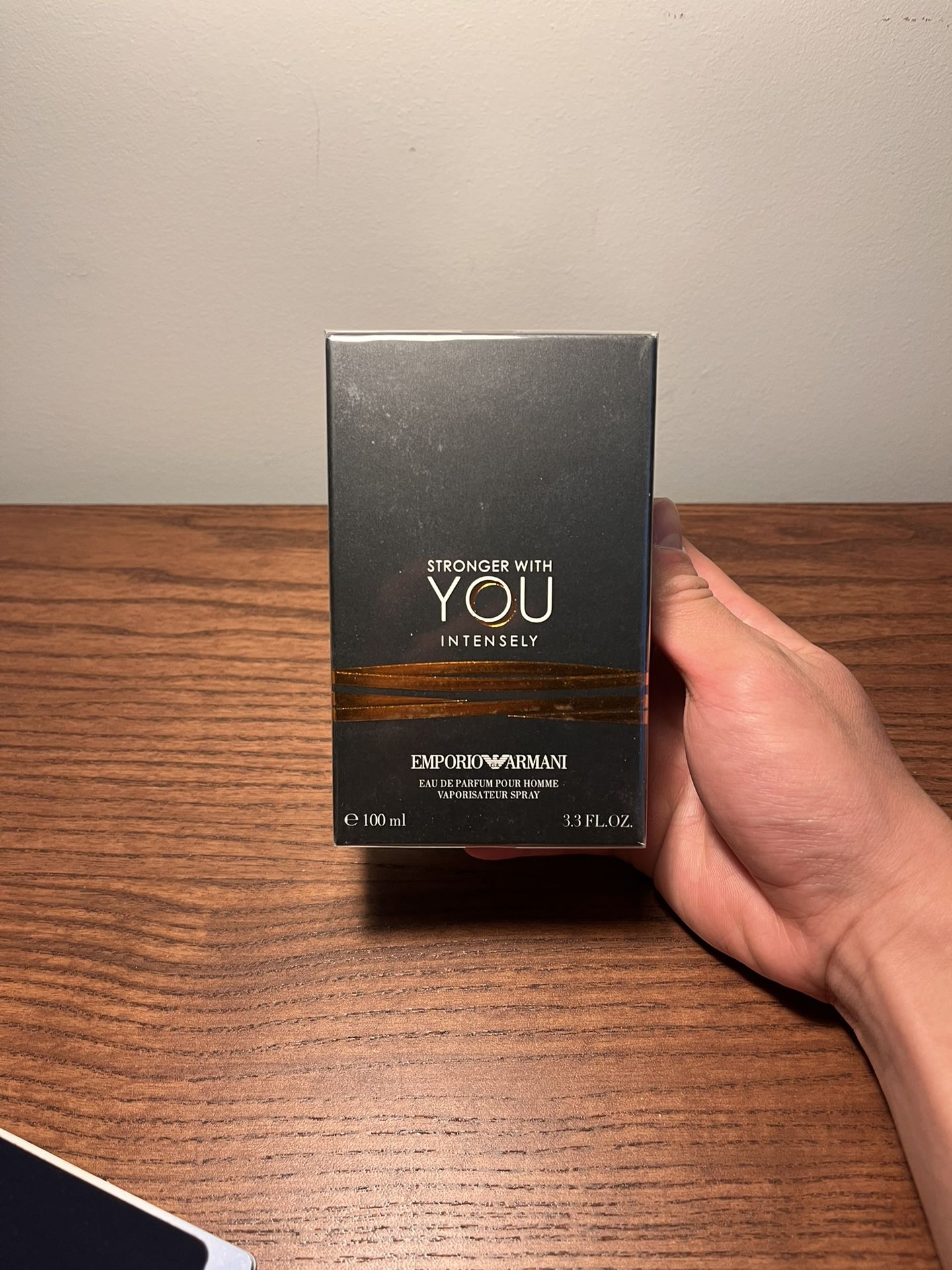Emporio Armani Stronger With You Intensely EDP 3.3 Fl Oz Men’s Cologne Brand New