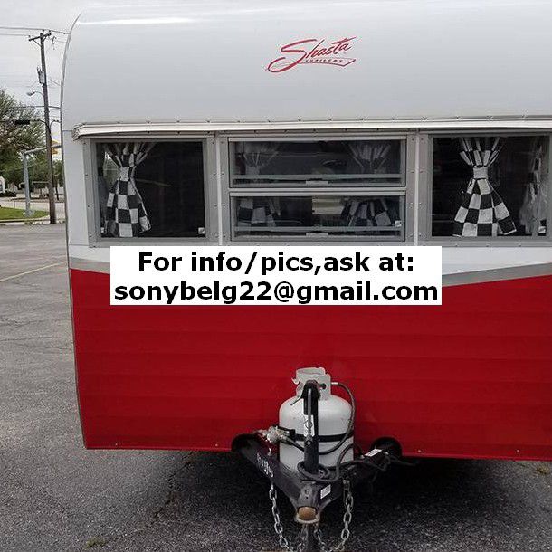 Photo price$1800 Camper2015 Shasta Retro Airflyte 16