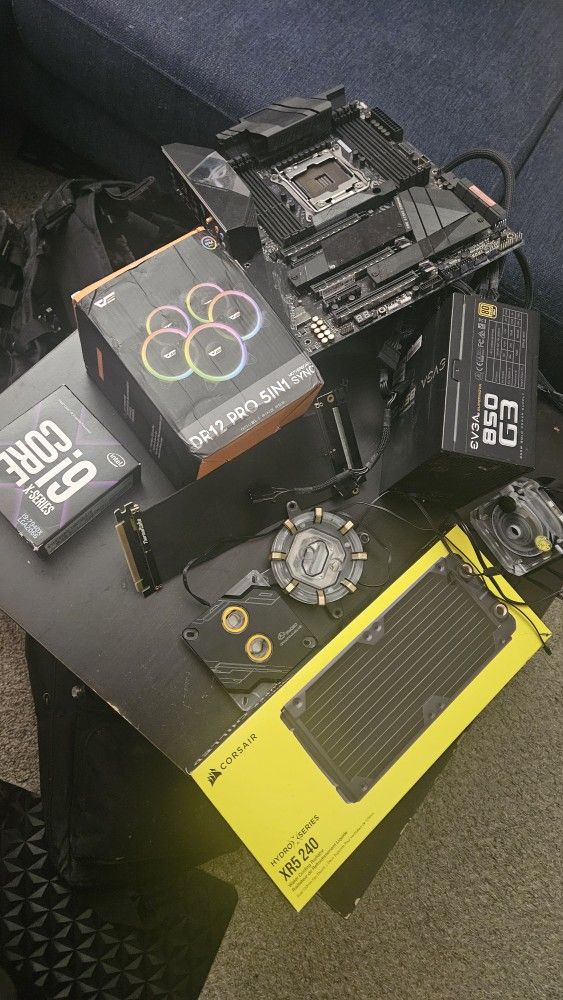 Pc Parts. Computer Building Parts 