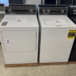 New Speed Queen (TR3 & DR3) Top Load Washer And Dryer - Financing With $10 Down Payment 