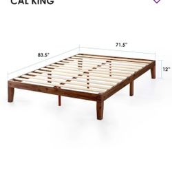 California King Bed Platform