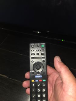SONY televisión 📺 43 in y control remoto