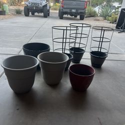 7 Pots For $25 All Sizes 