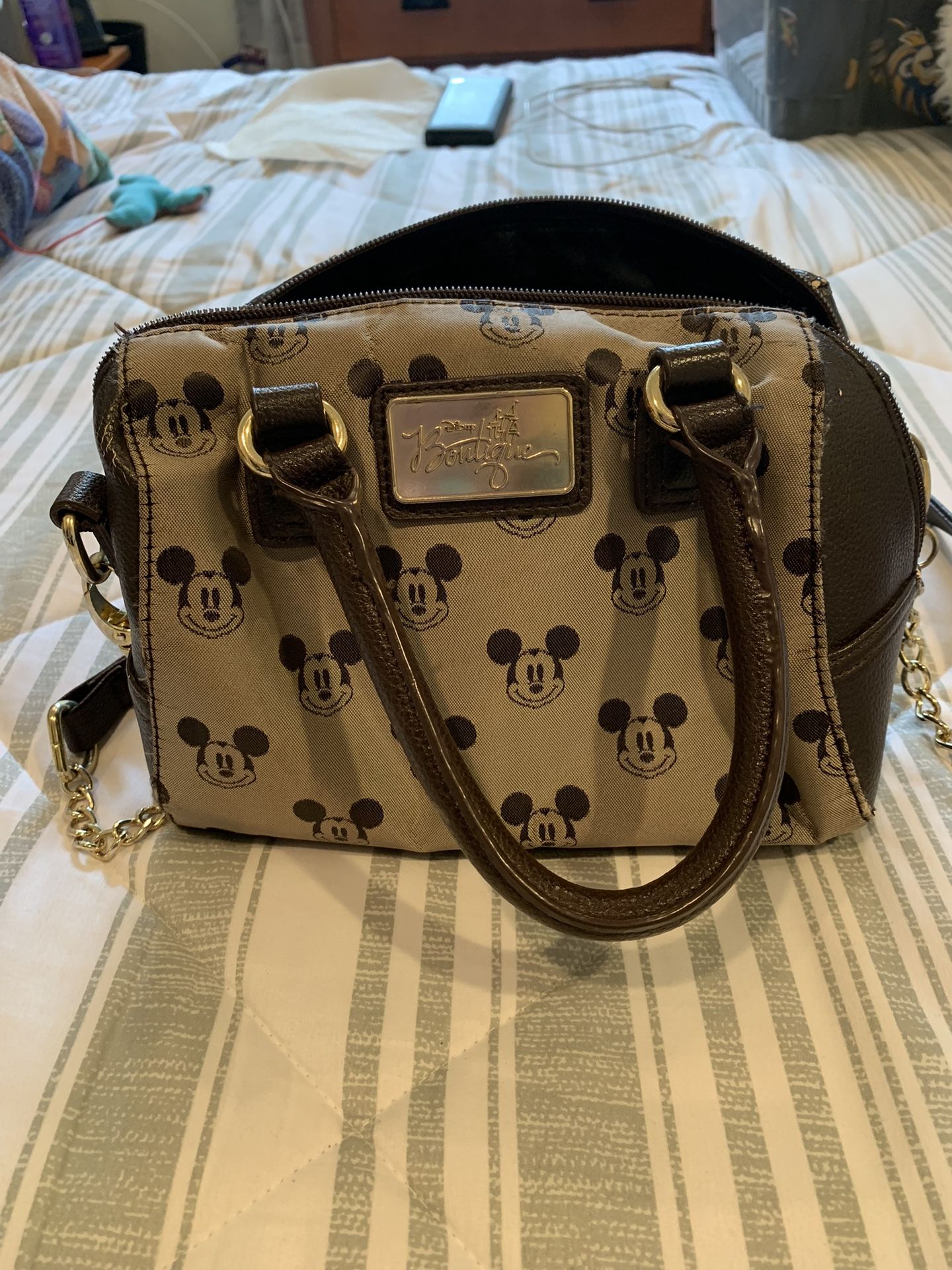 Original Disney Leather Crossbody Purse
