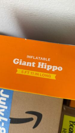 Giant Inflatable Hippo