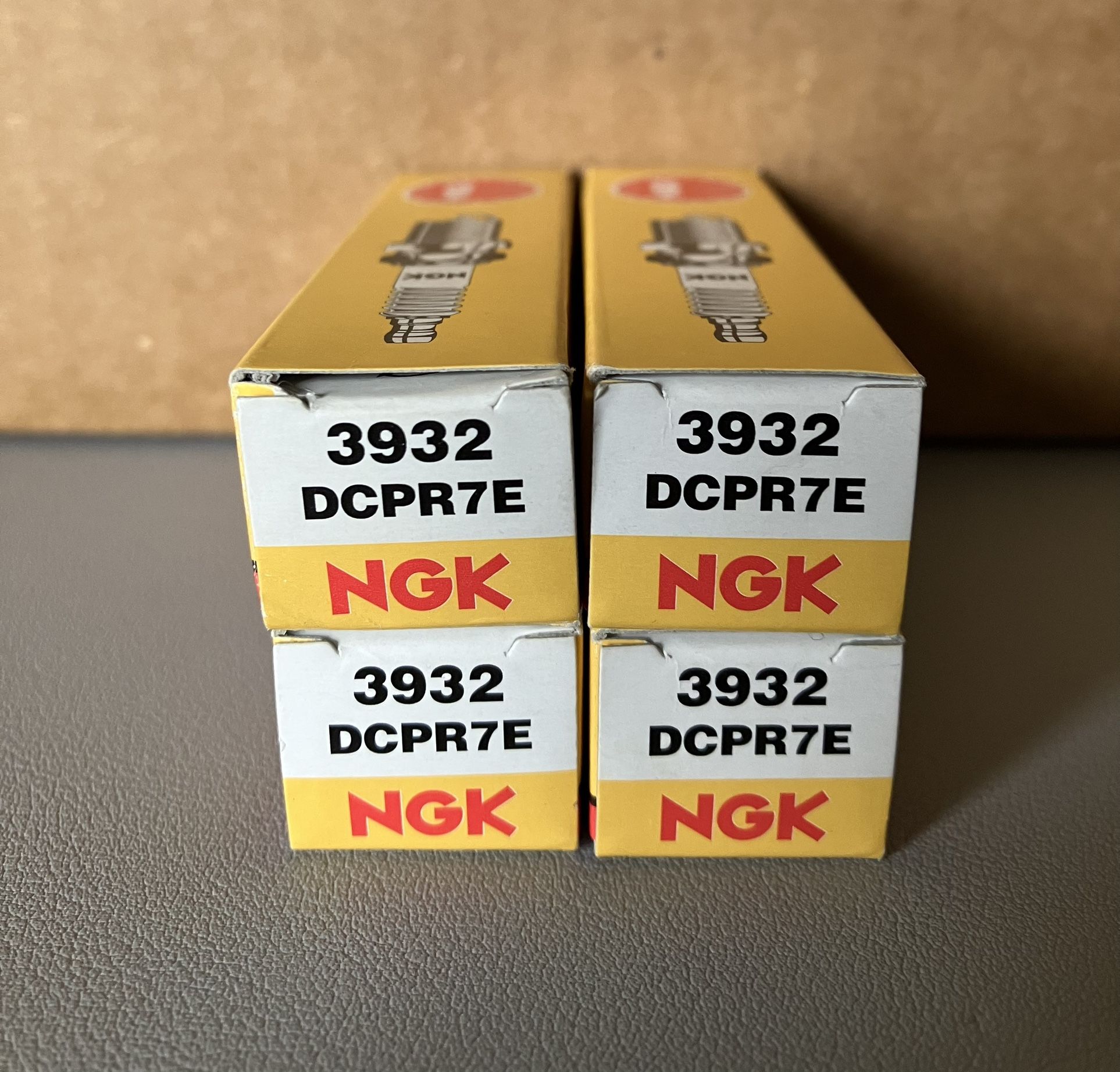 3932 DCPR7E NGK Standard Series Spark Plugs - 4 Pack
