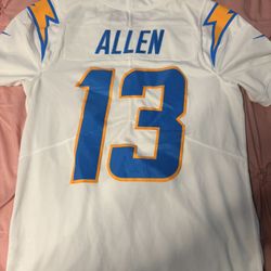 keenan allen white vapor jersey 