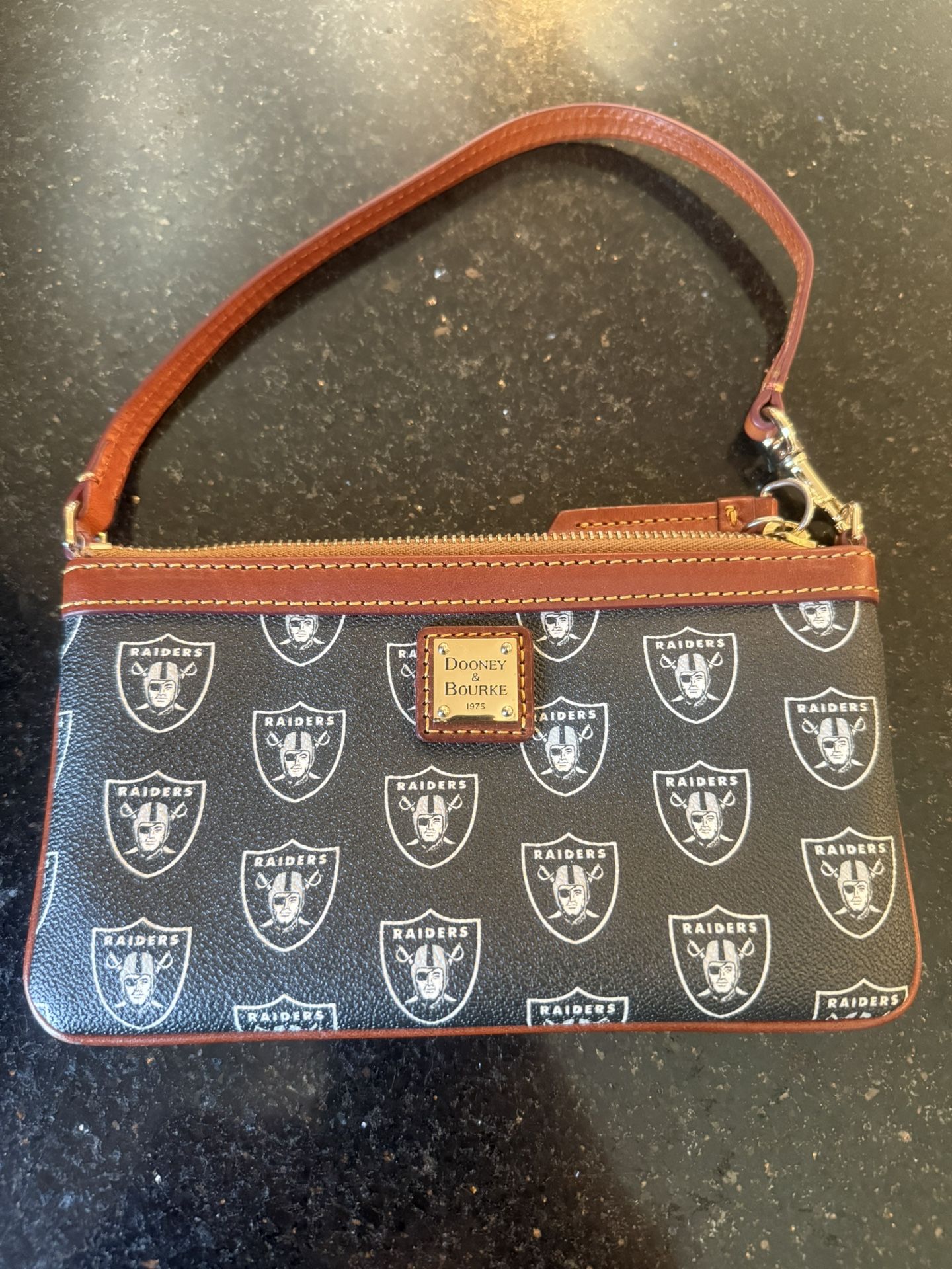Dooney & Burke Raiders Wristlet 