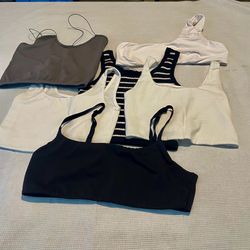 Women's Sports Bras and Crop Tops Bundle