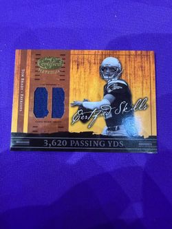 2004 Leaf Certified Materials Tom Brady Game Worn Jersey Card 50/75
