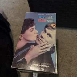 He Said She Said Vhs